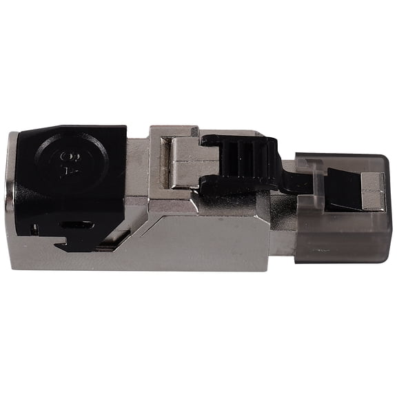 WEAVILUX 1Set Shielded Connector Gold Plating for Ethernet Cable Components and Data Transfer