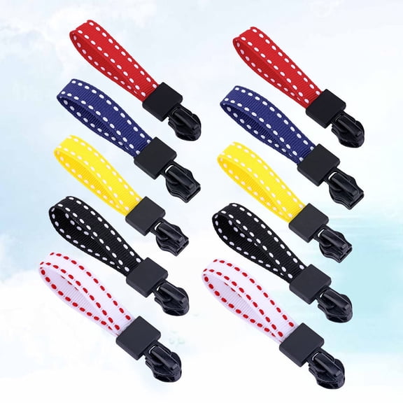 WEAVILUX Zipper Pullers Durable Zipper Heads Assorted Color for Bags Coats Luggage Repair 20Pcs