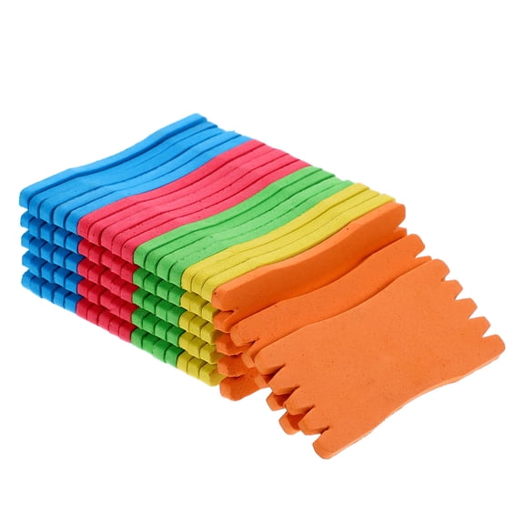 WEAVILUX 20Pcs String Spool Winder in Assorted Colors Lightweight Foam Organizer for Fishing Line Storage