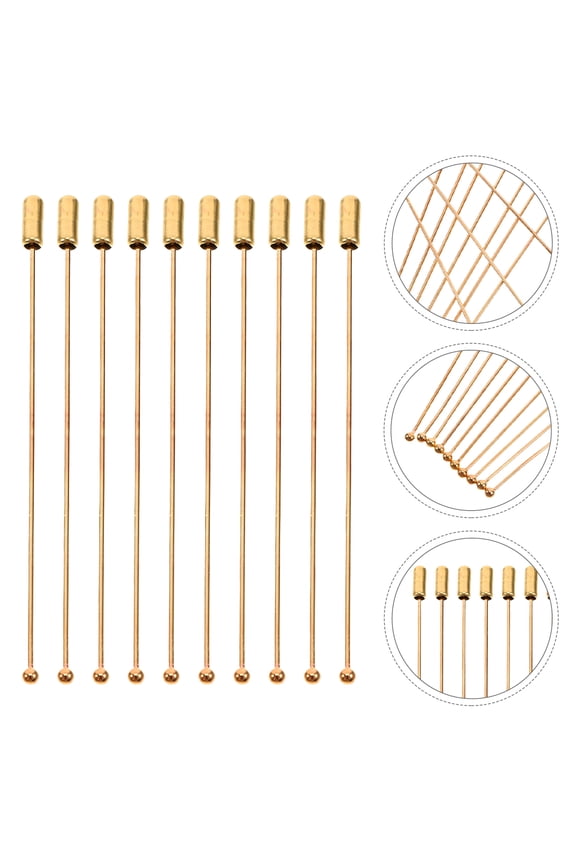 20Pcs Large Stainless Steel Stick Pins Perfect for Crafting Brooch and Hat Pins