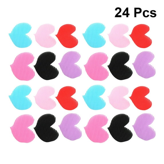 WEAVILUX Weavilux 24Pcs Professional Hair Clips Bangs Stickers Traceless Fixed Easy on off for Women