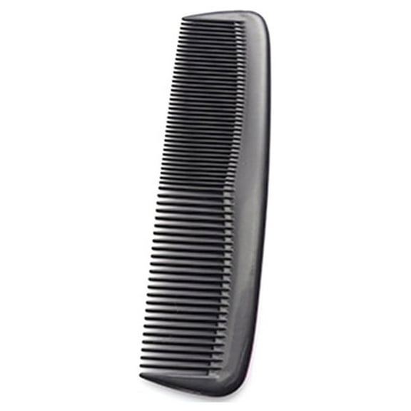 WEAVILUX 24Pcs Carbon Combs for Hair Stylist Antistatic Plastic Black for Household Use
