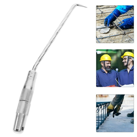 WEAVILUX 2Pcs Wire Twisting Tool for Fence and Concrete Specialty Use with Stainless Steel Build