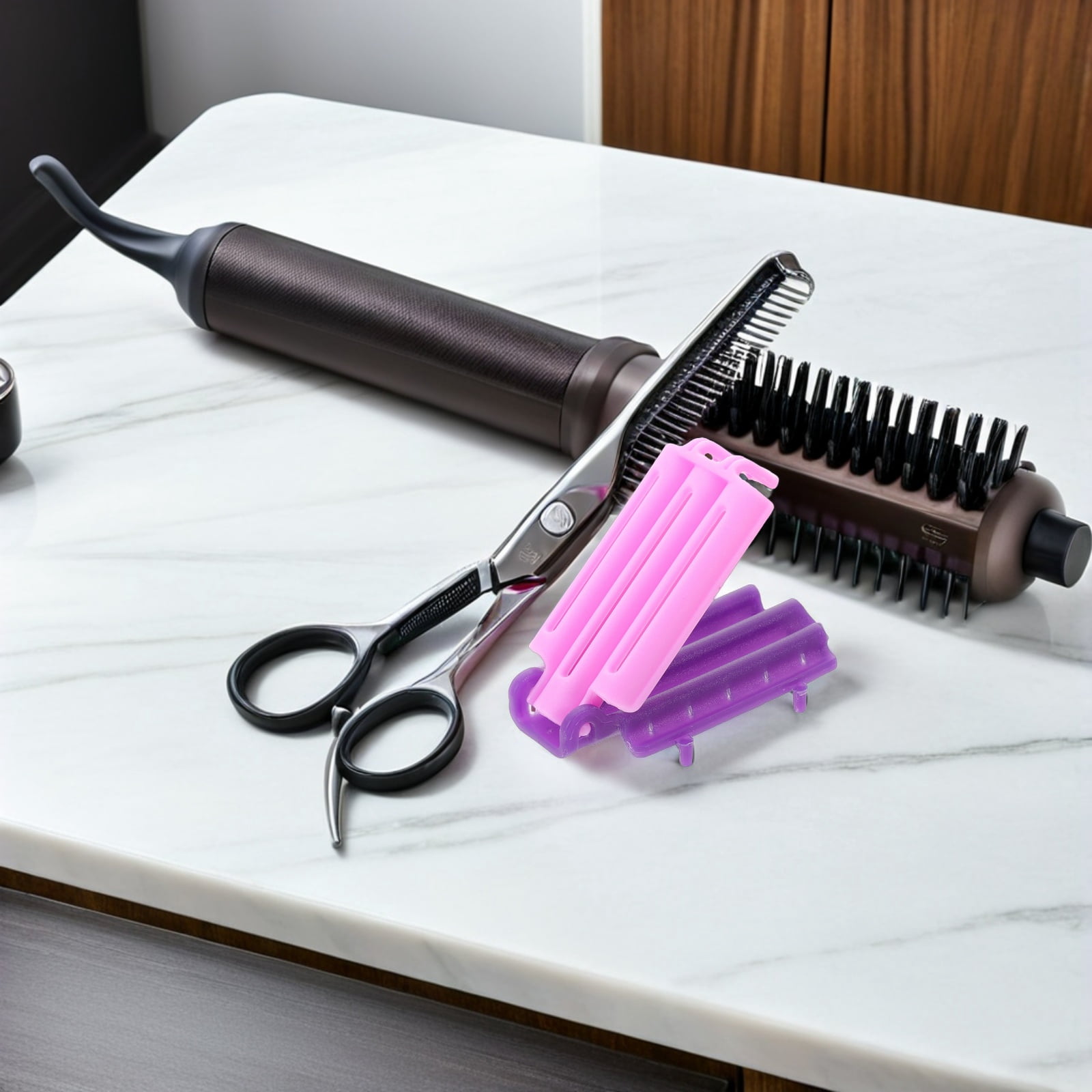 WEAVILUX 30Pcs Spiral Plastic Hair Curling Rods with Volumizing Root ...