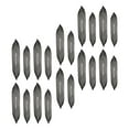 thumbnail image 1 of WEAVILUX Non- Protective Hanger Covers for Walking Sticks, Black, 40 Pieces, and Easy to Use, 1 of 8