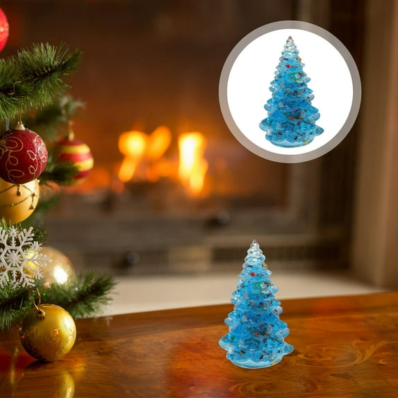 WEAVILUX Epoxy Christmas Tree Ornament for Holiday Decoration, Festive Xmas Decor, Unique Handmade Holiday Design