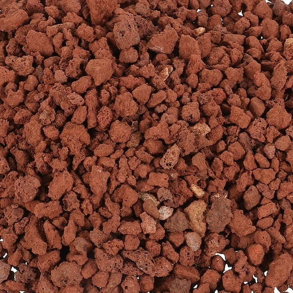 WEAVILUX Volcanic Landscaping Rocks Aquarium Decorations Brown Natural Stone 5 Bags for Garden and Fish Tank