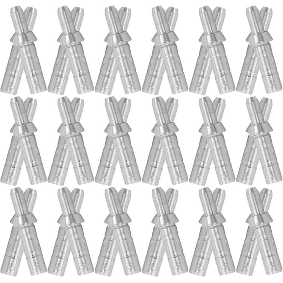 WEAVILUX Aluminum Arrow Pin 50pcs Archery Accessories for Recurve and Compound Bows