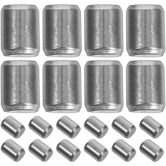 WEAVILUX 50PCS Stainless Steel Dowel Pins Kit for Furniture Assembly, Shelf Support, and Home Improvement Hardware Set