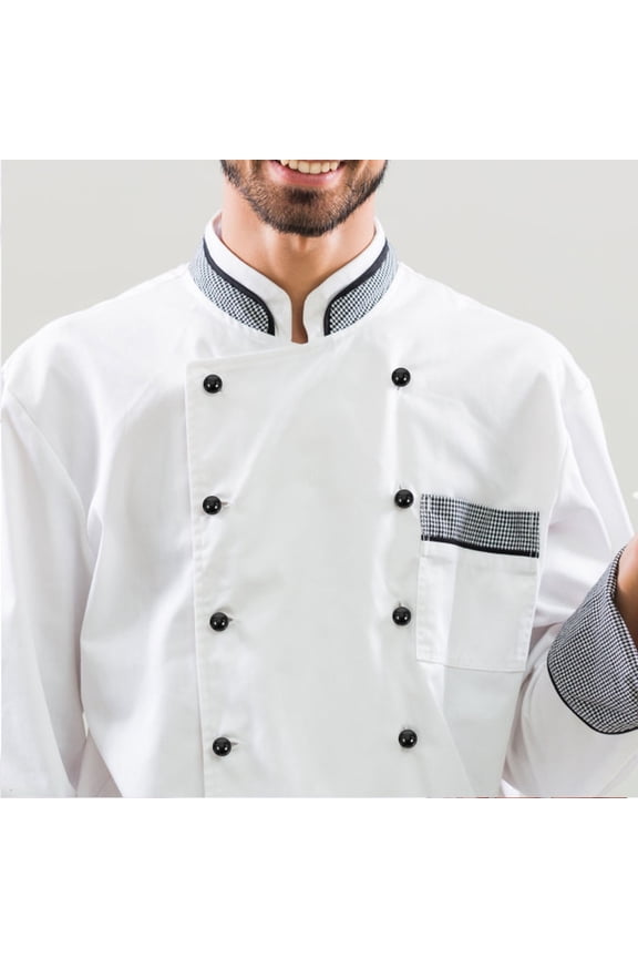 50-Pack Black Plastic Buttons for Hotel Staff Uniforms and Garment Accessories, and Stylish