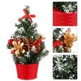 thumbnail image 1 of WEAVILUX Red Christmas Tree Decoration with Stable Base for Living Room and Shop Festival Use, 1 of 8