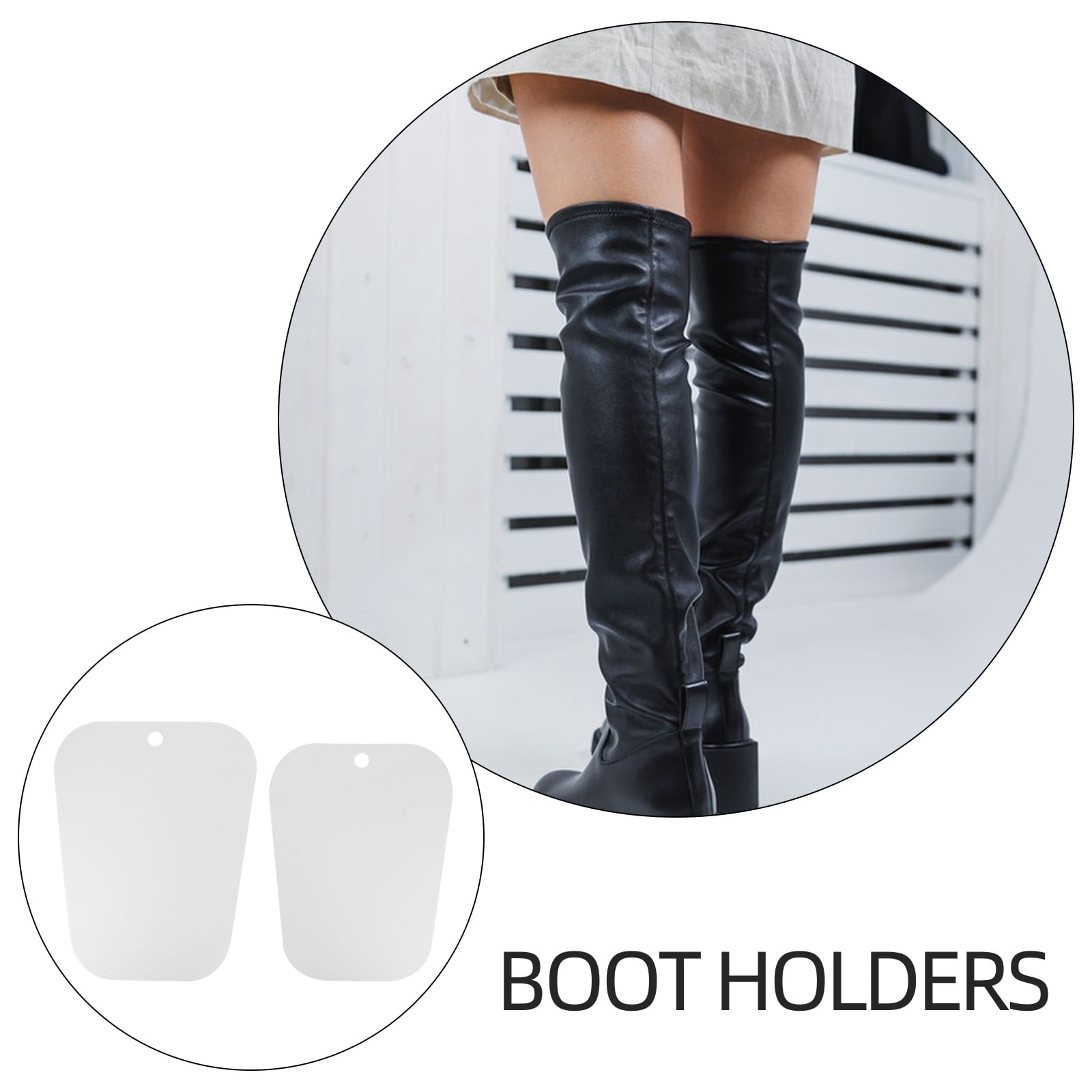 Stuff Boot Inserts WEAVILUX 6Pcs Tall Boot Shaper Inserts Transparent Reusable Boot Holder ...