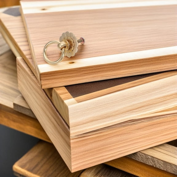 WEAVILUX 6Pcs Vintage Brass Drawer Pulls Flower Cabinet Handles with Comfortable Grip