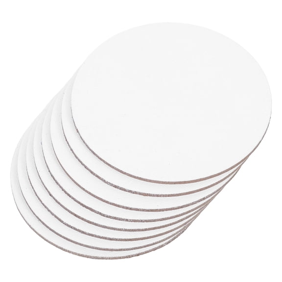 WEAVILUX Premium Round Canvas Boards for Painting, Art Projects, Classroom Use, Hobby Supplies, Artist Quality Materials