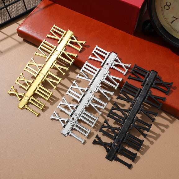 WEAVILUX Arabic Numerals Clock Number Parts Set of 9 for Clock Decoration and Repairing Accessories