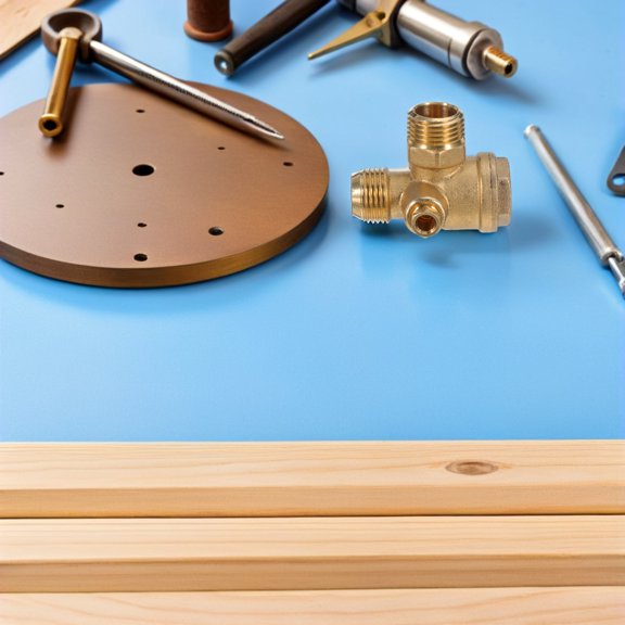 WEAVILUX Golden All Copper Check Valve, Precision Engineering, Versatile Compatibility, Home