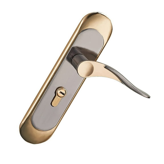 WEAVILUX Aluminium Alloy Room Door Lock Set - Wearproof, Safety Security for Home Use