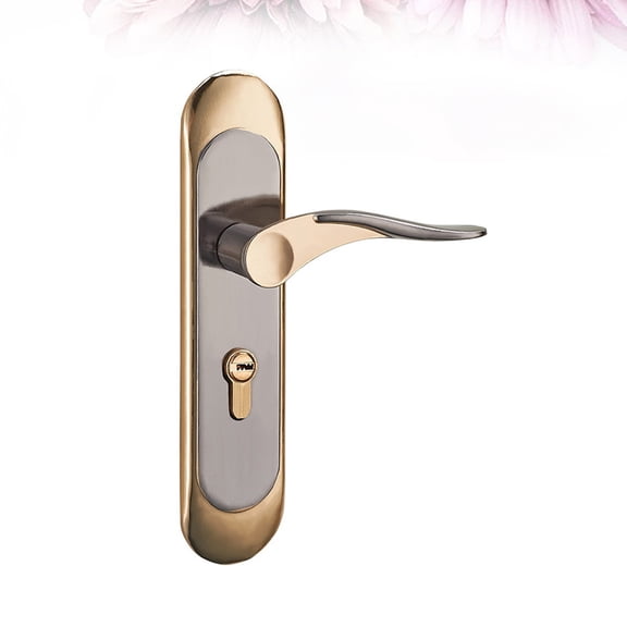 WEAVILUX Aluminum Alloy Door Lock Set for Room - , Wear-Resistant Security Lock for Home Safety and