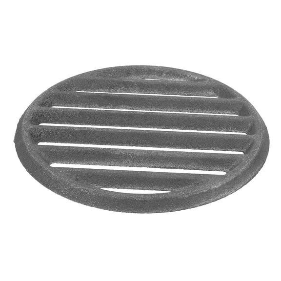 WEAVILUX Grey Cast Iron Grate for Outdoor Cooking, Accessory with Heat Retention and Even Heat Distribution