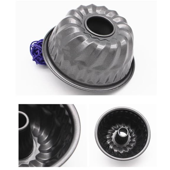 WEAVILUX Carbon Steel Flower-Shaped Non-Stick Baking Mold Bakeware for Family Use, 1 Pack Oven