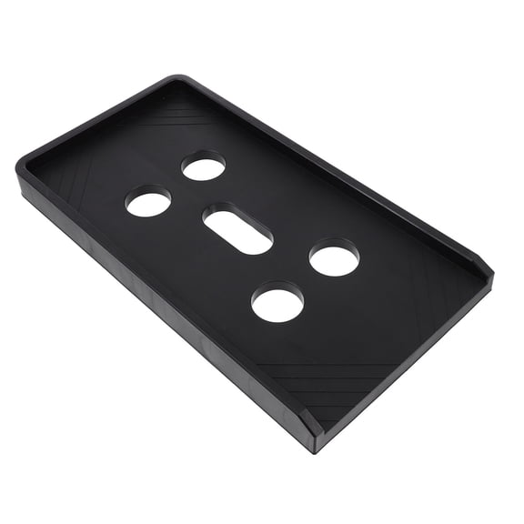 WEAVILUX Mobile CPU Stand with Brake Wheels and Rounded Corners for Computer Storage