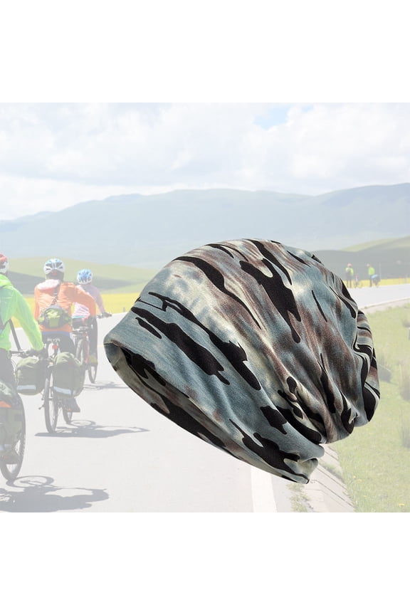 Camouflage Cotton Scarf Neck Warmer for Running, Cycling, Hiking, and Outdoor Activities