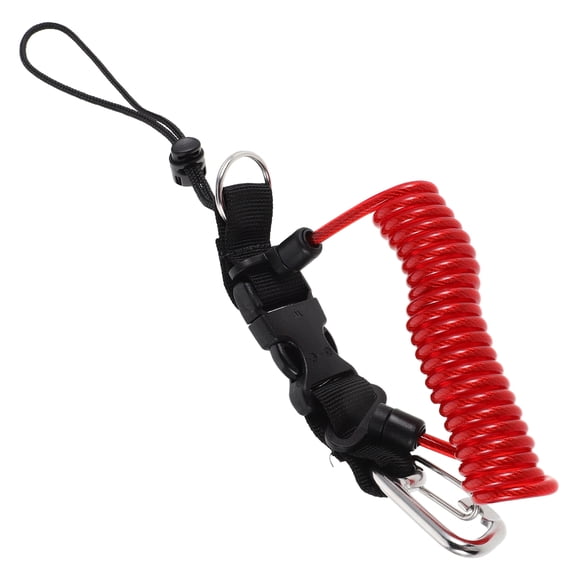 WEAVILUX Camera Rope Strap for Underwater Photography Tool in Red 1Pack