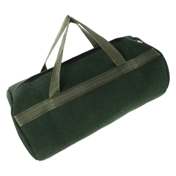 WEAVILUX Olive Tool Tote Bag, and Spacious Work Organizer for Tools and Accessories