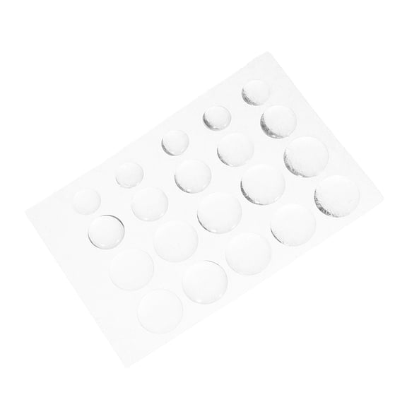 WEAVILUX Luxury Clear Car Interior Button Sticker for Precise Driving Operation