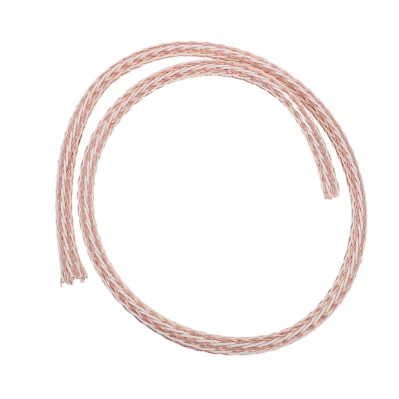 WEAVILUX Conductor Speaker Cable Audio Accessories Rectangular Shape for Home Audio Setup 1Pack