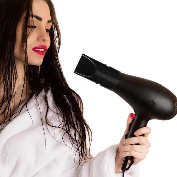 WEAVILUX Black Plastic Hair Dryer Diffuser Attachment, Styling Tool for Home Use, Compatible with Most Hair Dryers