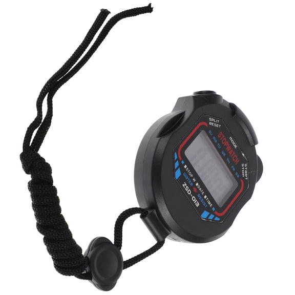 WEAVILUX Digital Sports Stopwatch with Rectangular Shape for Athletes 1Pack
