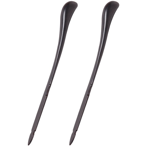 WEAVILUX Ebony Dulcimer Mallets 1 Pair Bird-Shaped Hitting Sticks for Chinese Dulcimer Instrument Playing