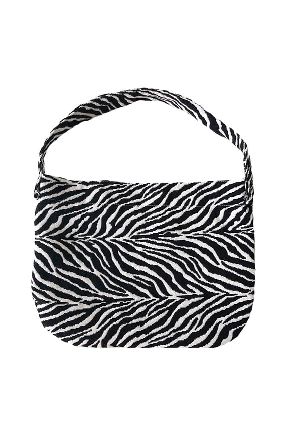 Black Polyester Tote Bag Lightweight Handbag Storage Purse for Everyday Use and Travel Convenience