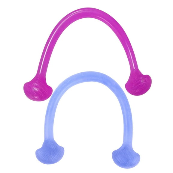 WEAVILUX Silicone Resistance Exercise Straps Tension Bands for Fitness Training Equipment, Set of 2