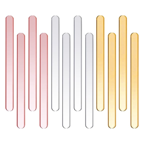 WEAVILUX 30pcs Acrylic Lollipop Sticks for Crafts, Projects, Parents, Kids, Holiday Activities and Leisure Use