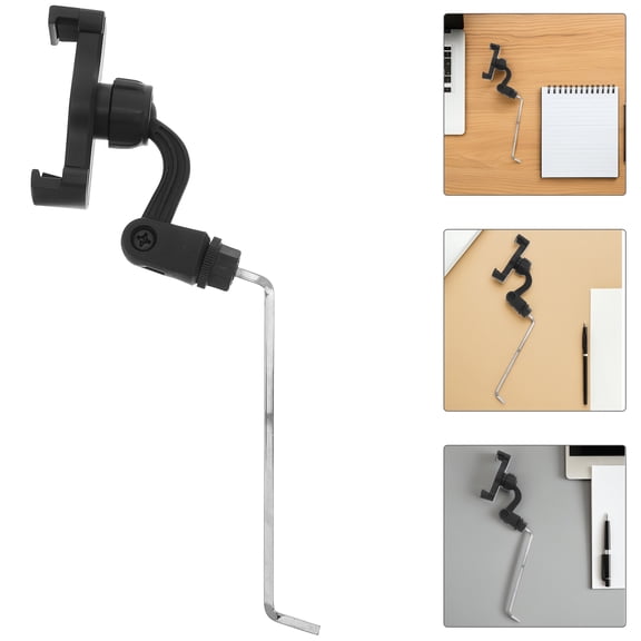 WEAVILUX Portable Saxophone Stand with Adjustable Flute Holder and Sheet Music Clip, Lightweight Design for Easy Setup and Use