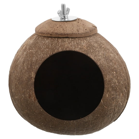 WEAVILUX Coconut Bird House for Garden Hanging and Outdoor Use
