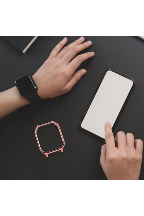 PC Watch Case Protective Frame Cover Easy to Install Fashion Accessory for Smartwatches