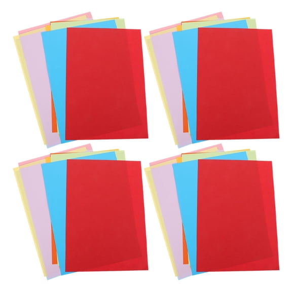 WEAVILUX High Color Accuracy Colored Paper Sheets for Supermarket Use Printer Friendly and Vibrant