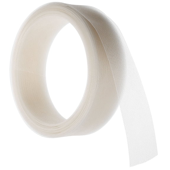 WEAVILUX Ivory Polyester Mesh Netting for Thread DIY Dress Adornment and Clothing