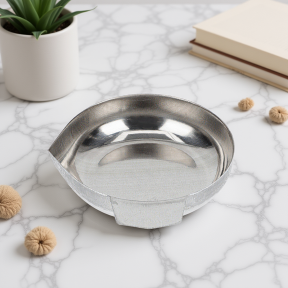 WEAVILUX Jewelry Scale Pan, Stainless Steel Measuring Tray for Accurate Weighing and Less Spillage