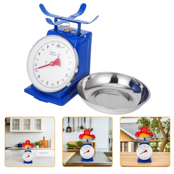 WEAVILUX Vintage Kitchen Scale High Precision Mechanical Food Scale for Home Baking Cooking Meal Prep