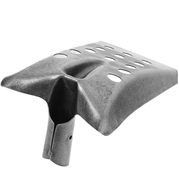 WEAVILUX Black Manganese Steel Mud Sifting Shovel for Outdoor Use, Multi-Purpose Sewage Drain and Garden Cleaning Tool