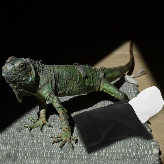 WEAVILUX Leopard Gecko Clothes Cotton Adjustable Reptile Apparel for Pet Outdoor Activities