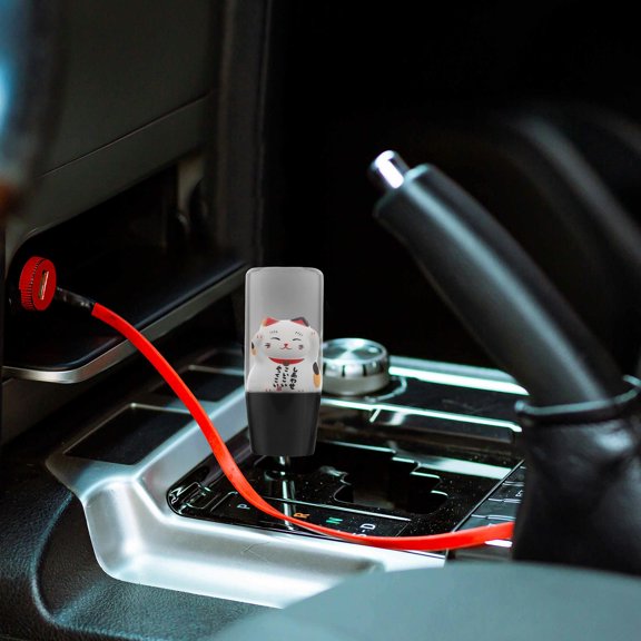WEAVILUX Unique Automatic Shifter Knobs Resin Gear Handle for Car Interior Decoration