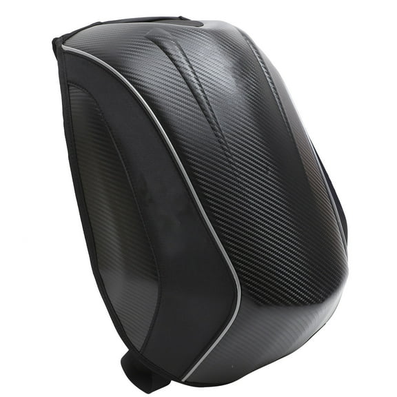 WEAVILUX Men's Motorcycle Backpack Black, with Multiple Compartments for Outdoor and Daily Use