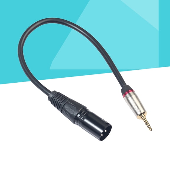 WEAVILUX Microphone Cable Adapter Microphone Converter For Audio Player Music Playback 1Pack