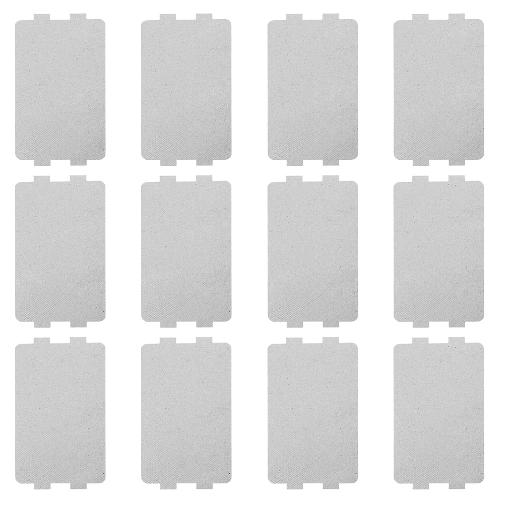WEAVILUX Microwave Safe Plates 12 Sheets Mica Plate Heat Resistant Insulation for Household Use