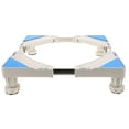 thumbnail image 1 of WEAVILUX Multi-Color Washer and Dryer Pedestal Stand with Plastic Build and Convenient Storage Drawer, 1 of 8